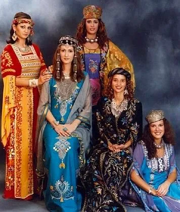 intricate embroidery and beadwork