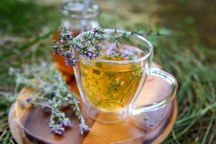 Arabic thyme tea